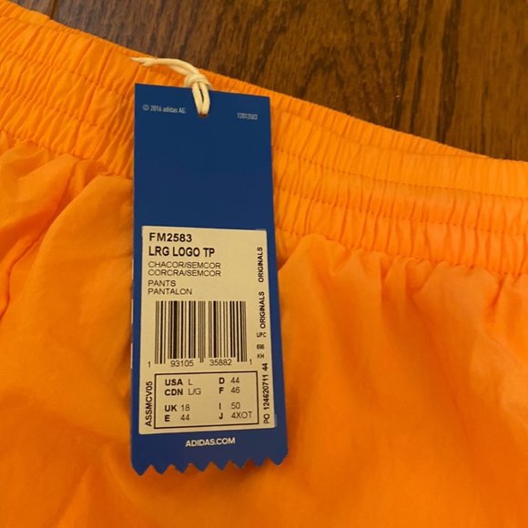 ADIDAS TRACK PANTS WITH SUPERSIZE TREFOIL STYLE - Picture 8 of 8